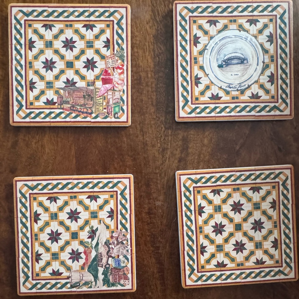 Bad Bunny DtMF Exclusive Merch Coasters VIP at La Residencia Concert, El Choli